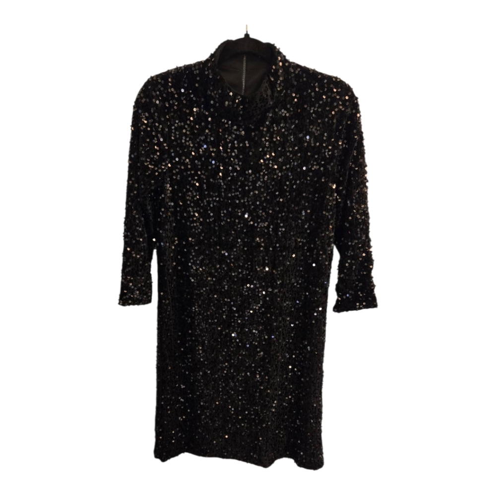 J MCLAUGHLIN SEQUIN DRESS Sz XS